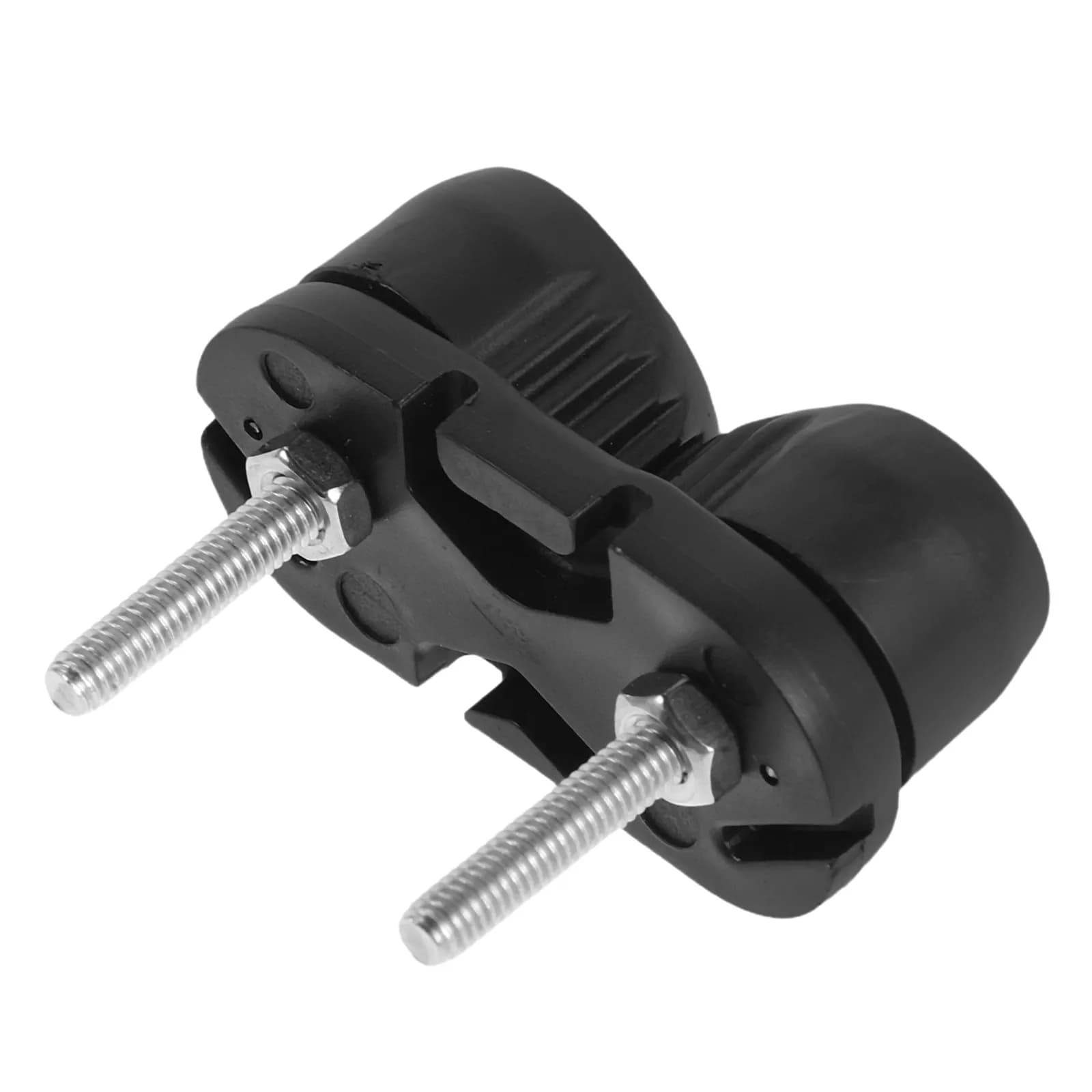 Boat Rope Clam Cleat Nylon Cam Cleat Marine Rope Clamp Tightening Hardware Kayak Anchor Attachment Black