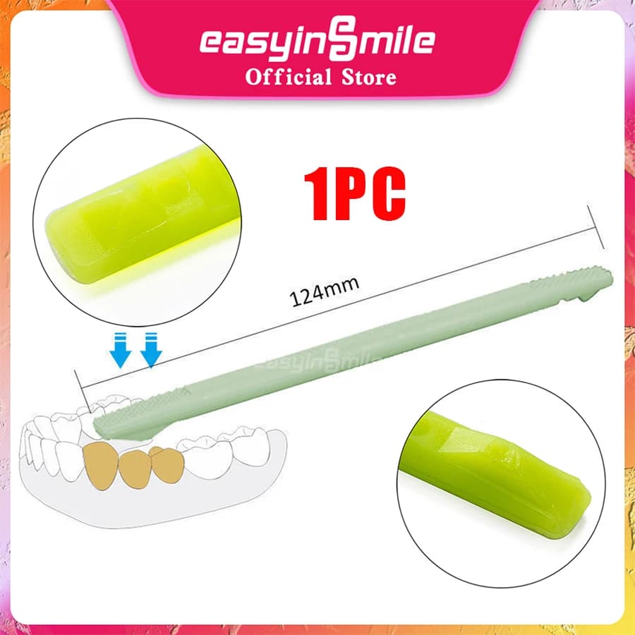1 PC Dental Crown Bite Stick Bar Intarsio Crown Bridge Setter Autoclave EASYINSMILE Verde