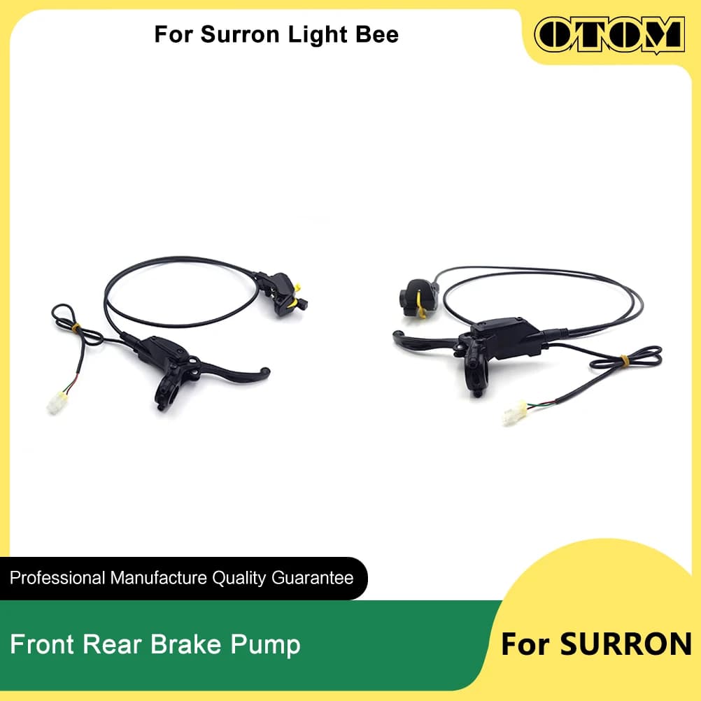 OTOM Light Bee Moto Anteriore Posteriore Pinza Freno Cilindro Maestro Pompa Frenata Pad Cavo Per SURRON Sur-ron Off-road Dirt Bikes