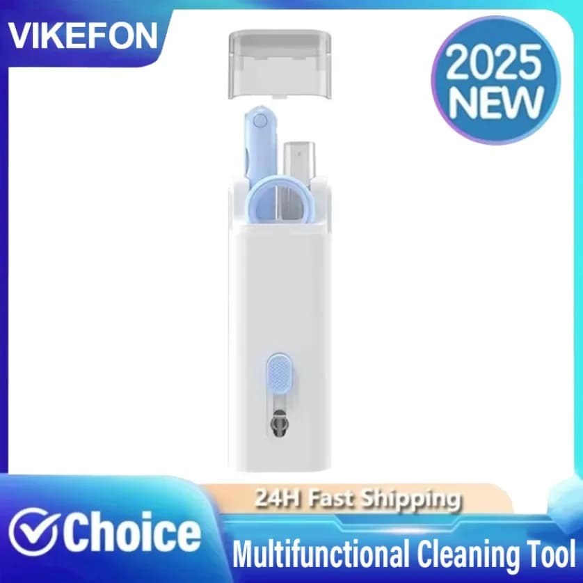 Computer Keyboard Cleaning Kit for AirPods Computer Tablet Laptop TV Screen Telephone Cleaning Tools