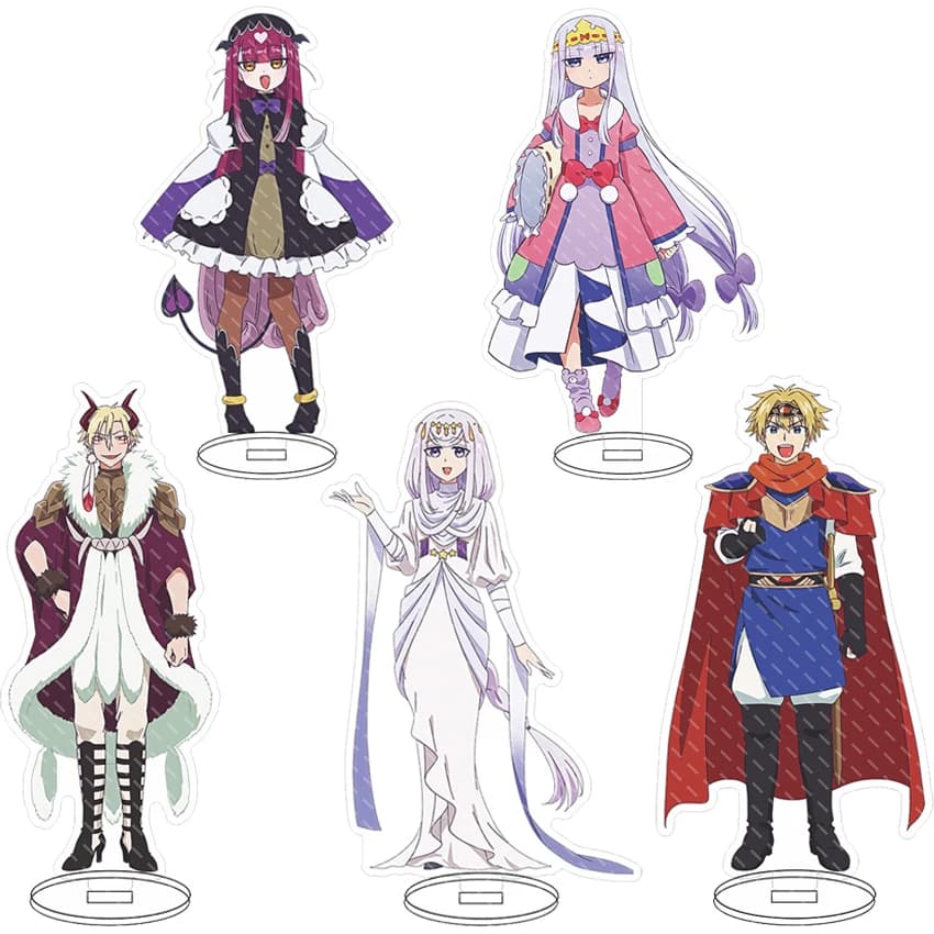 16CM Anime Acrylic Stand‌ Sleepy Princess In The Demon Castle Syalis Twilight Akatsuki Leonard Cos Figure Ornaments Gifts