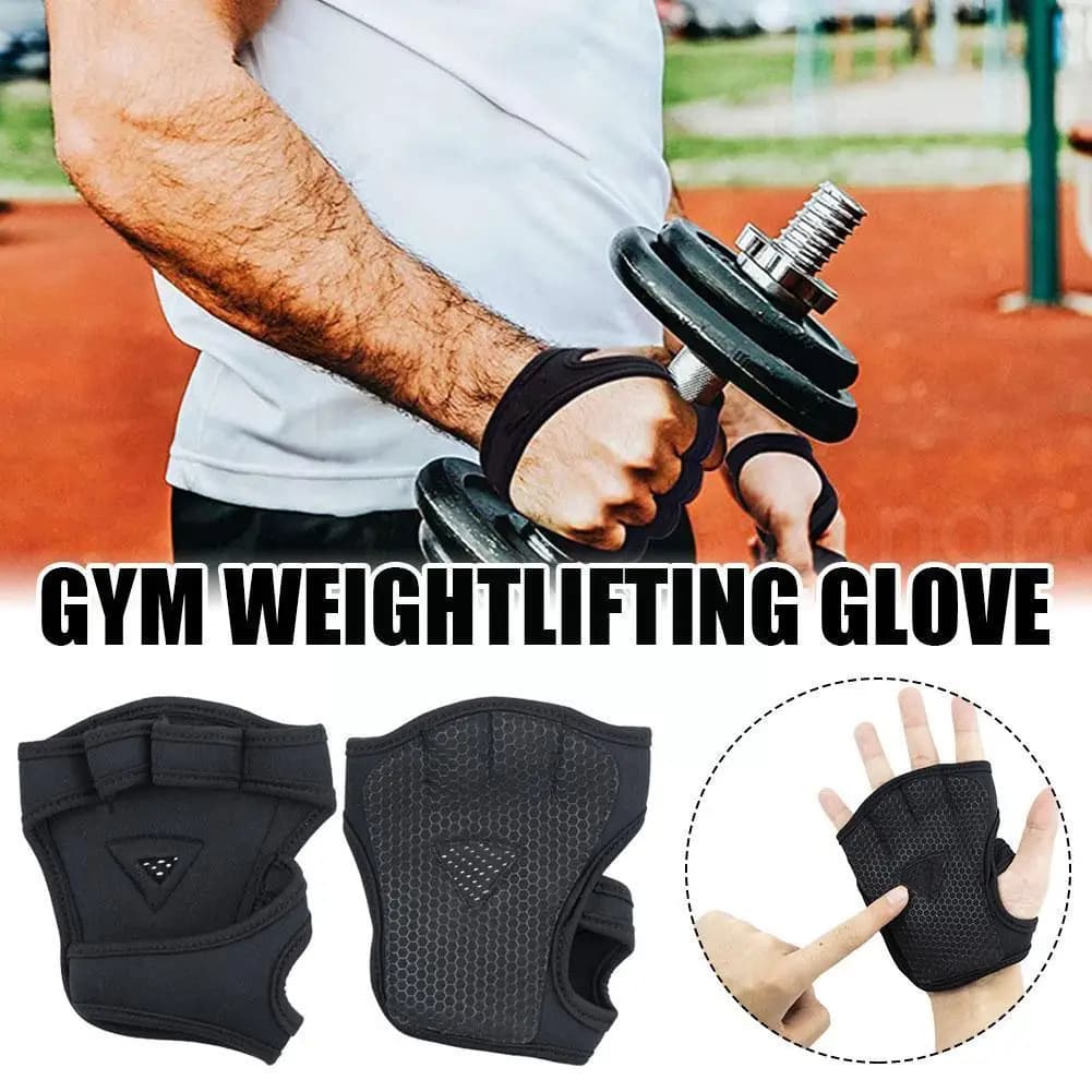 Gym lifting gloves for men and women anti-slip wrist protection half fingers sport horizontal bar equipment Pull-up Anti L1F1