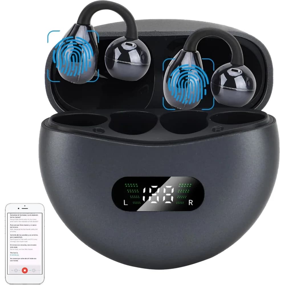 Real-Time Language Translator Earbuds: Wireless, Noise-Canceling, Lightweight for Active Lifestyle