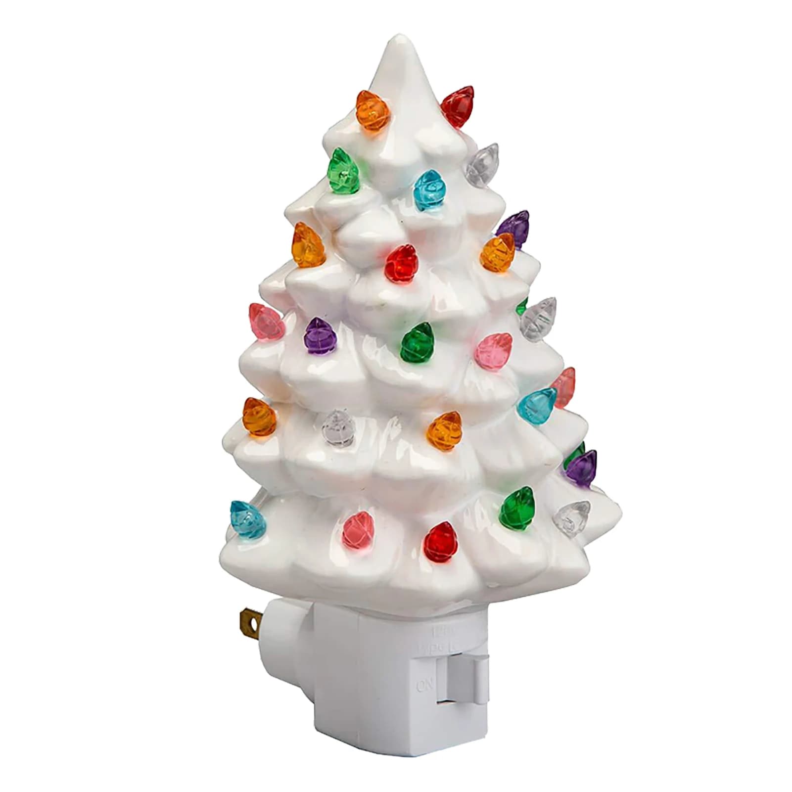 NUOVA luce notturna in ceramica con pregevole fattura, luce notturna per albero di Natale, decorazione natalizia versatile, decorativa per studi, soggiorno