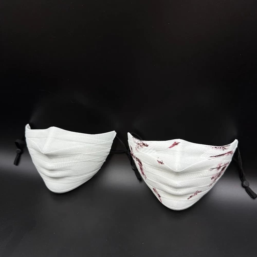 Maschera per Cosplay Anime Iguro Obanai, Maschera per Costume Cosplay Angels Death Isaac Foster, Maschera a Benda per Roleplay, Maschere per Mascherata Nuove