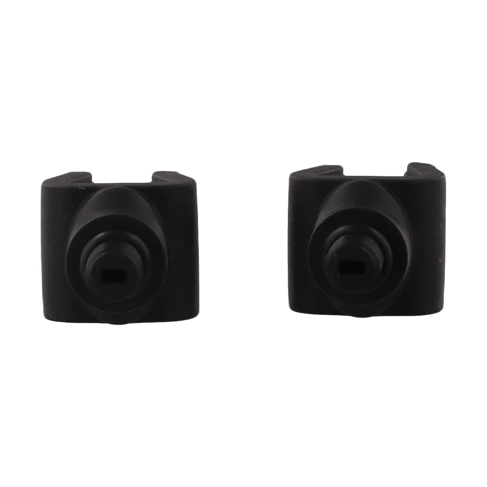 Fishing Rod Rest Head 2pcs for Carp Anglers ABS and TRP Material with 3/8 Thread for Secure Attachment to Rod Holders