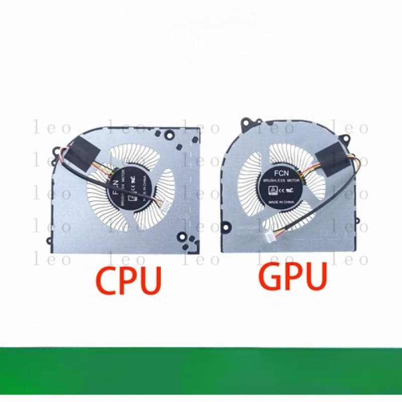 Ventola di raffreddamento per laptop in PP per CLEVO NP55DB NP50DE NP55DE NP50D5 NP50PNJ