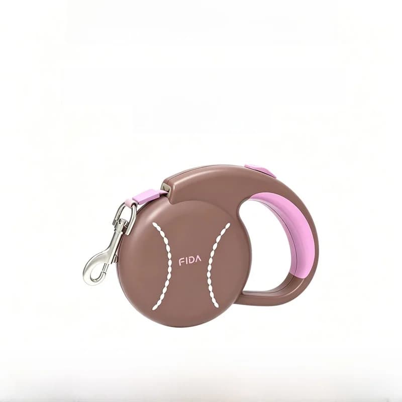 FIDA Pet Dog Leash Tennis Ball Sweet Series Small Dog Automatic Retractable Dog Walking Rope Pet Supplies for Chihuahuas