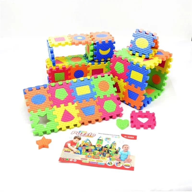 36/60 Pz Medio/piccolo Forma Geometrica Dell'ambiente Schiuma EVA Puzzle Animale Tappetino Da Gioco Giocattoli Per Bambini Bambini Neonato Regalo Educativo