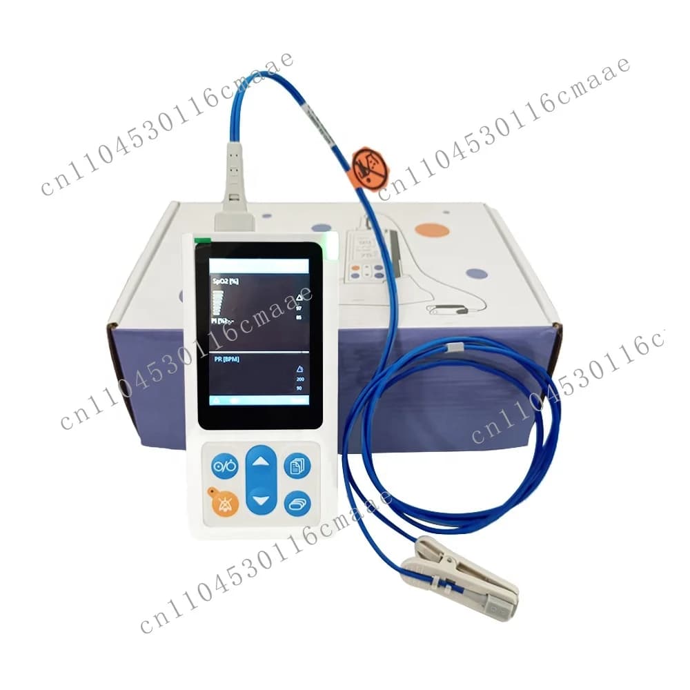 Eur Pet handheld veterinary oximete with high-precision clip pulse Oximete and 3.5-inch LCD display