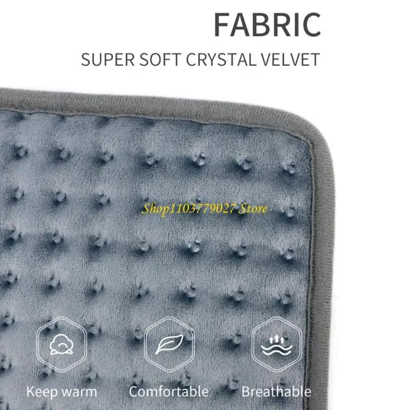 C4DF Coperta riscaldante elettrica Cuscini riscaldanti Gamba per mantenere le mani calde Cuscinetto riscaldante elettrico
