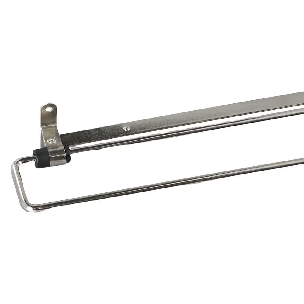1Pcs Iron Extending Hanging Sliding Rail Space Saving Closet Rod Cabinet Organizer Clothes Hanger Clothes Rod