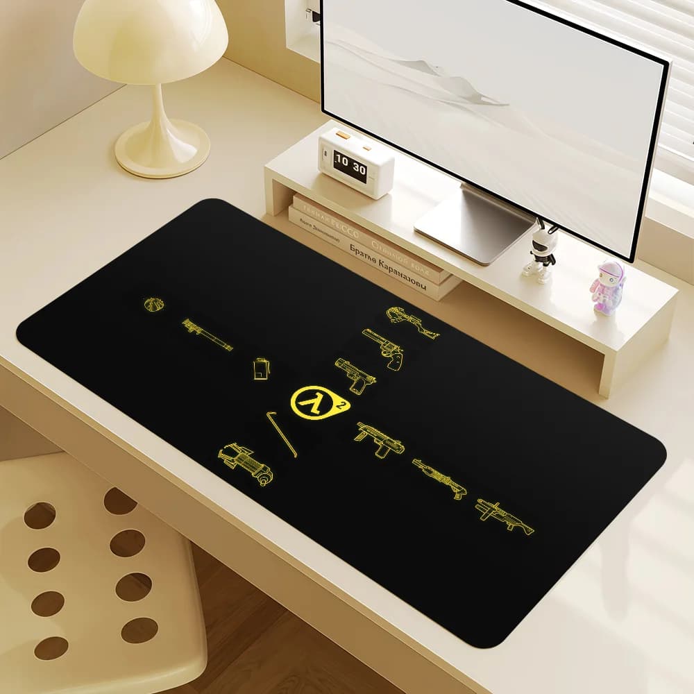 Mouse Pad Non-slip Game Lockedge 2 H-Half Office Student Life Gaming Thickened Shoot Large Writing Cushion MousePad