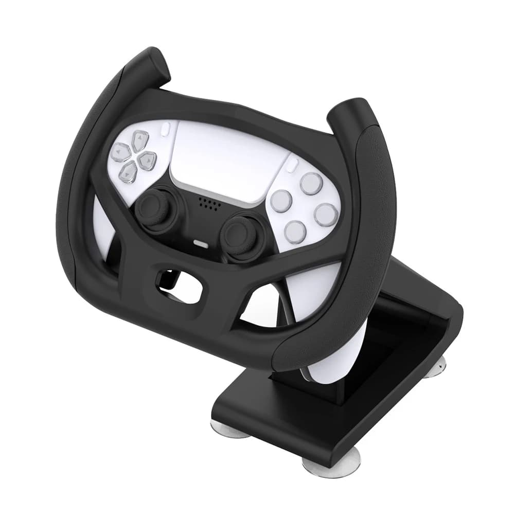 Volante Elettronico per Giochi di Corse con Supporto per PlayStation 5 PS5, Accessori per Macchine da Gioco