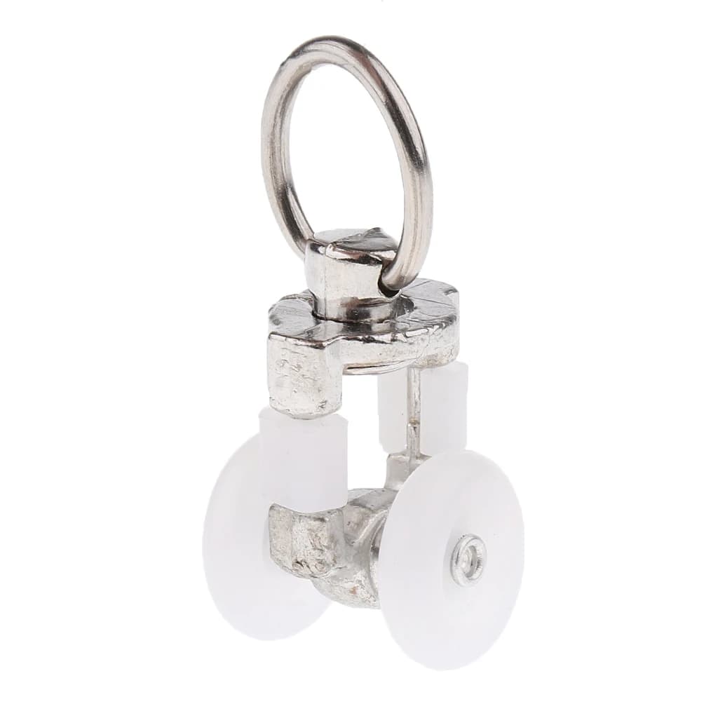 Curtain Track Glider Aluminum Alloy Curtain Rail Slider Silent Rolling Hook Hanger Accessories for Home Curtains