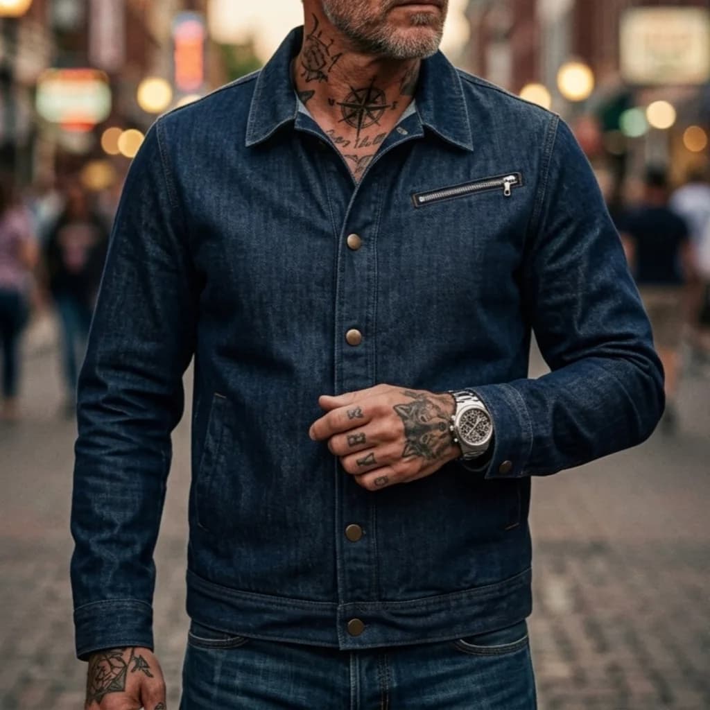 New Spring Fashion Casual Long Sleeve Turn-down Collar Retro Single Breasted Pockets Solid Color Slim Fit Demin Jacket,5 Colors