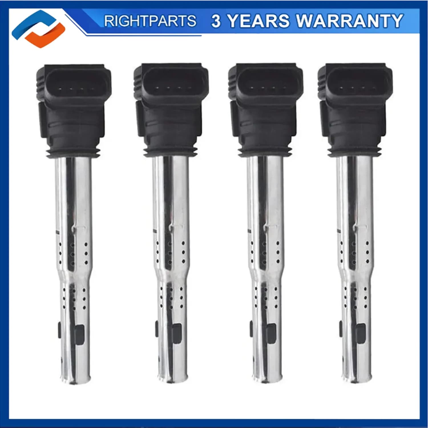 4 Bobine di Accensione 06H905115 per AUDI A3 A4 B7 B8 A5 A6 C6 C7 Q3 Q5 TT VW PASSAT B6 B7 JETTA TIGUAN SEAT SKODA 06F905115