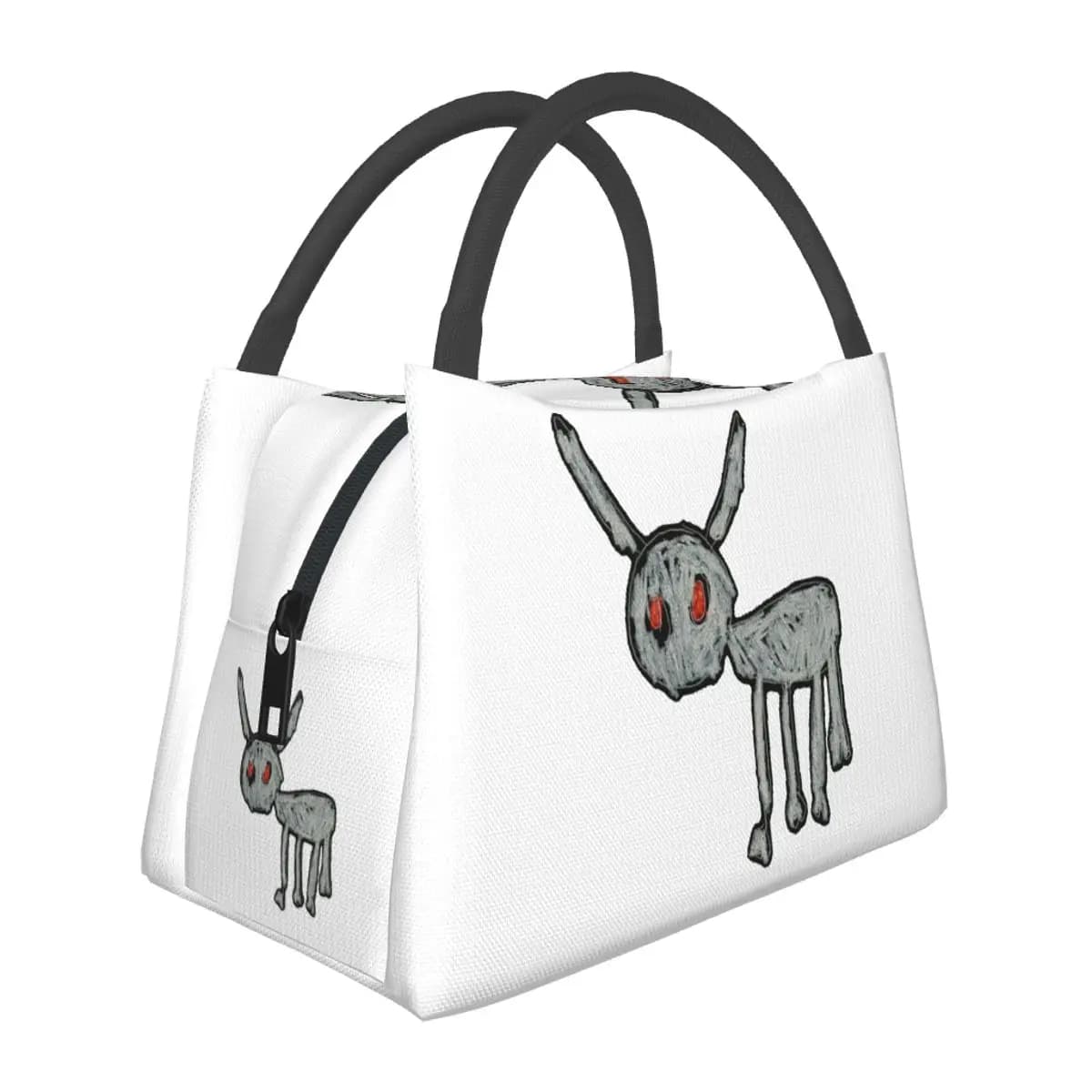 Drake Rapper Insulated Lunch Bag for Women Bento Storage Food Boxes Portable Container Cooler Thermal Lunch Box Tote