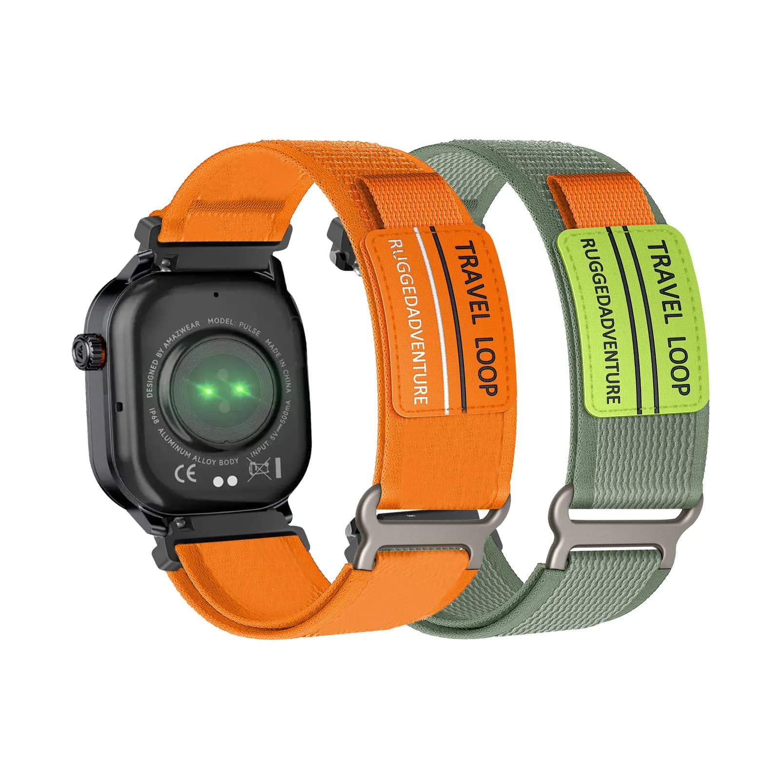 2 fascette in nylon con velcro per cinturino Kospet Pulse