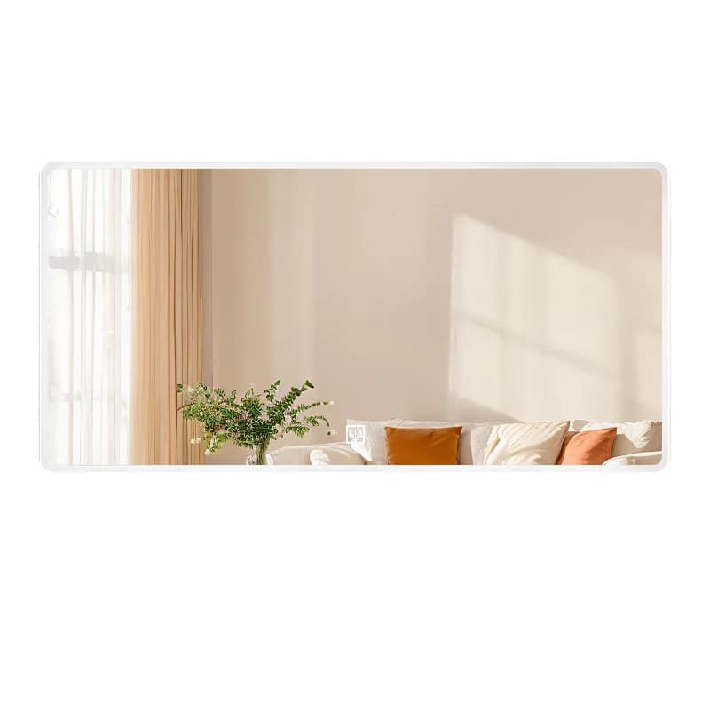 Specchio da bagno con striscia luminosa Specchio cosmetico intelligente Bagno a parete Bagno antiappannamento
