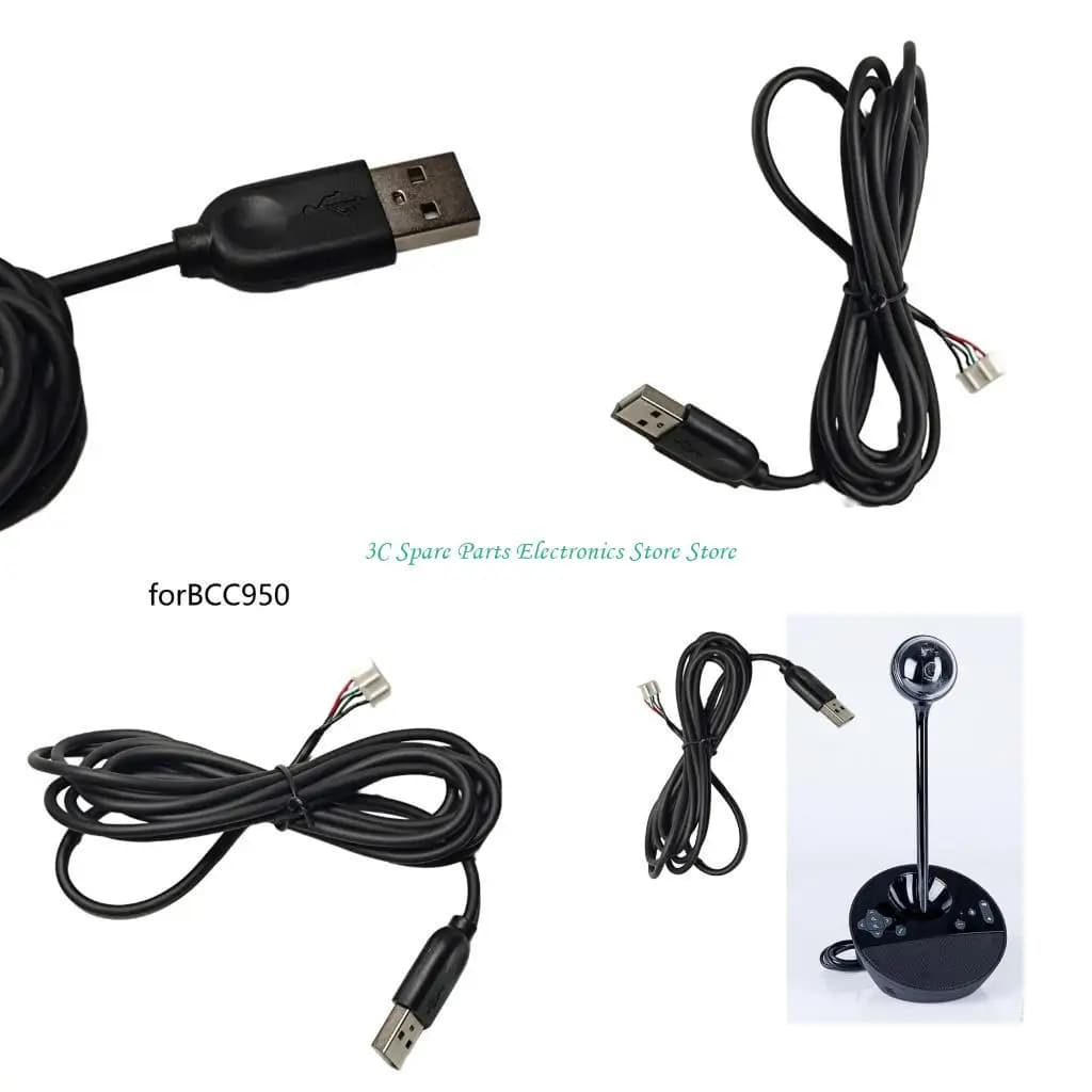 SZ USB Video Conference Cable for BCC950 Webcams With Rubber And Metal Construction