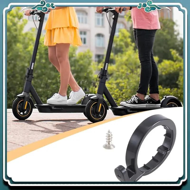 Parte di ricambio dell'anello di protezione chiuso del cerchio di assicurazione del pacchetto pieghevole dello stelo del tubo anteriore dello scooter premium per Xiaomi Mijia M365 elettrico