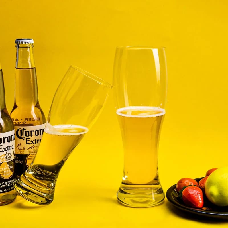 Bicchiere per Birra di Grano, Tazza Artigianale Personalizzata, Bicchiere in Cristallo, Tumbler per Succhi, Articoli per Bar Domestico