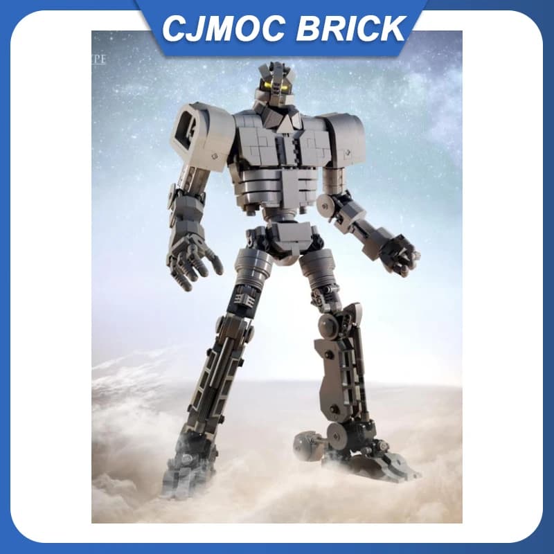 1046 pz MOC Del Fumetto Grande Spirito Robot Bambola Building Blocks Modello di Mattoni FAI DA TE Assemblati Giocattoli Creativi Per Bambini Regali di Festa