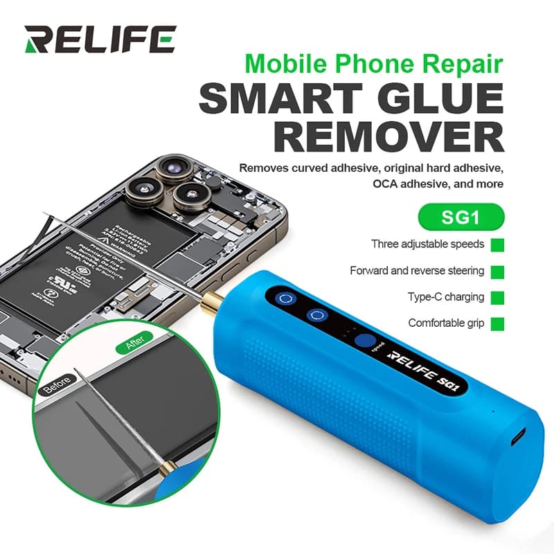 RELIFE SG1 Smart Glue Remover Screen Repair Efficient Adhesive Removal for Easy Adhesive Removal without Damaging the Screen