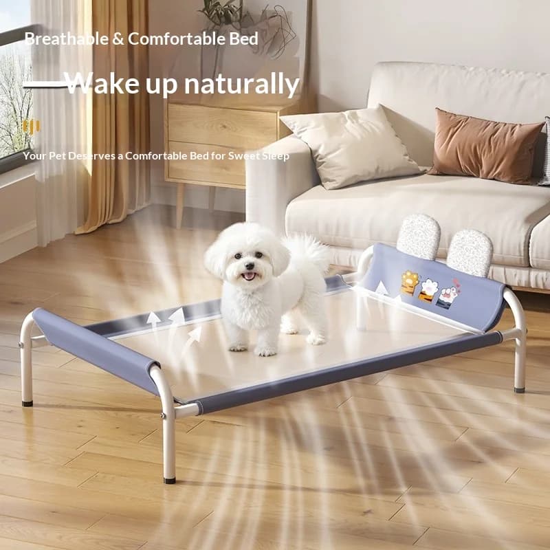 Cuccia per Animali Domestici, Tappetino Rialzato Rinfrescante per Cani e Gatti, per Tutte le Stagioni, da Esterno e Interno, Letto Grande per Cani, Cuccia per Cani, Cuccia per Gatti, Articoli per Animali Domestici