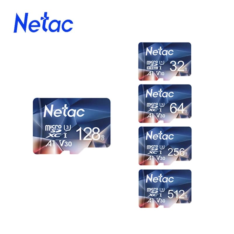 Scheda di deviazione standard di memoria 32 GB della scheda di deviazione standard della scheda di deviazione standard di Netac A1 64GB 32 GB 16GB Microsd TF Class10 UHS-1