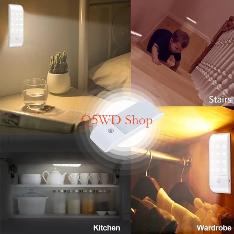 Q5WD RAMPIO PILIDO INDUZIONE NOTURA LED RICATURABILE