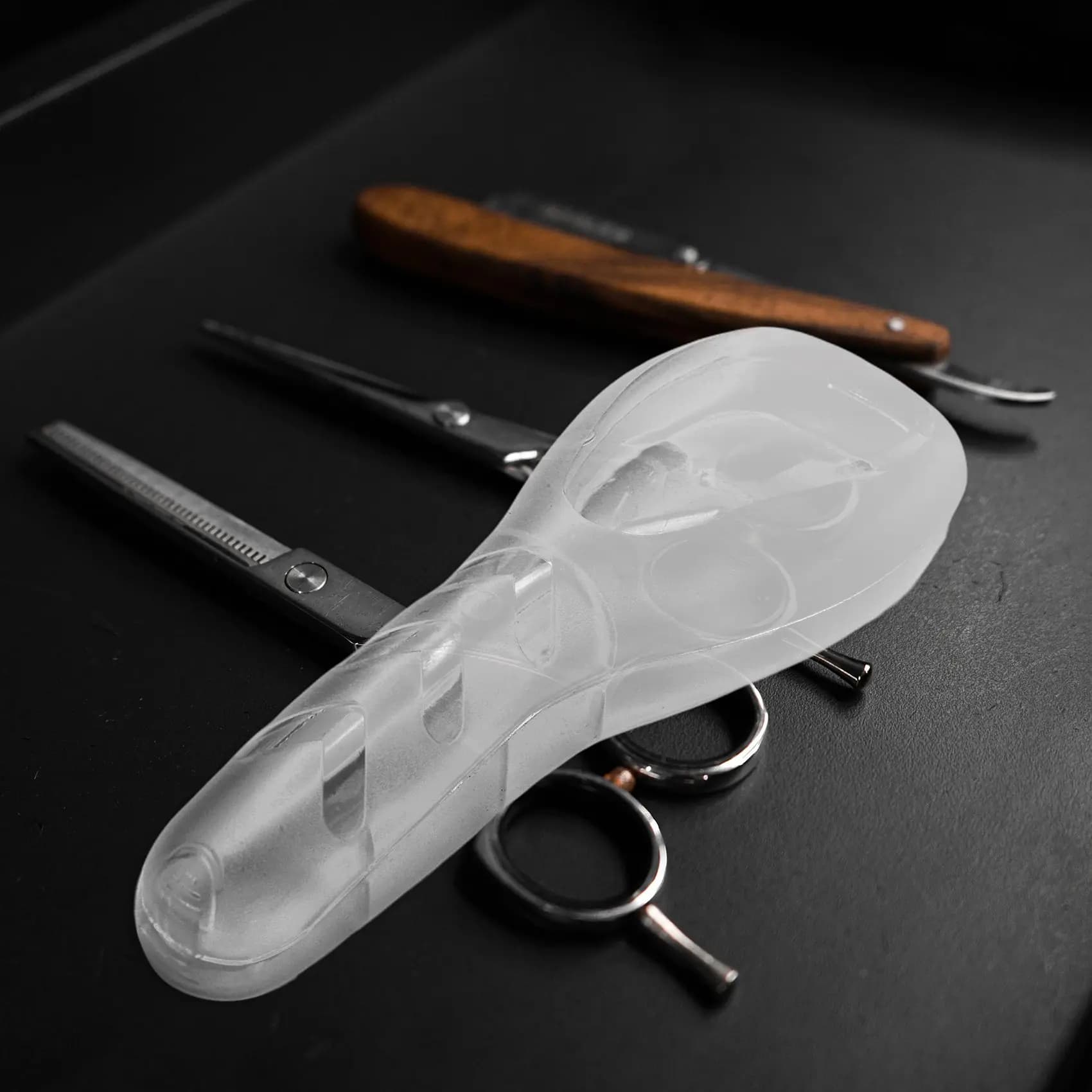 BYBS-Scatola portatile per rasoi da uomo, porta lame da barba, scatola portaoggetti per macchina da barba, custodia da viaggio per rasoio Gillette (non include rasoi)