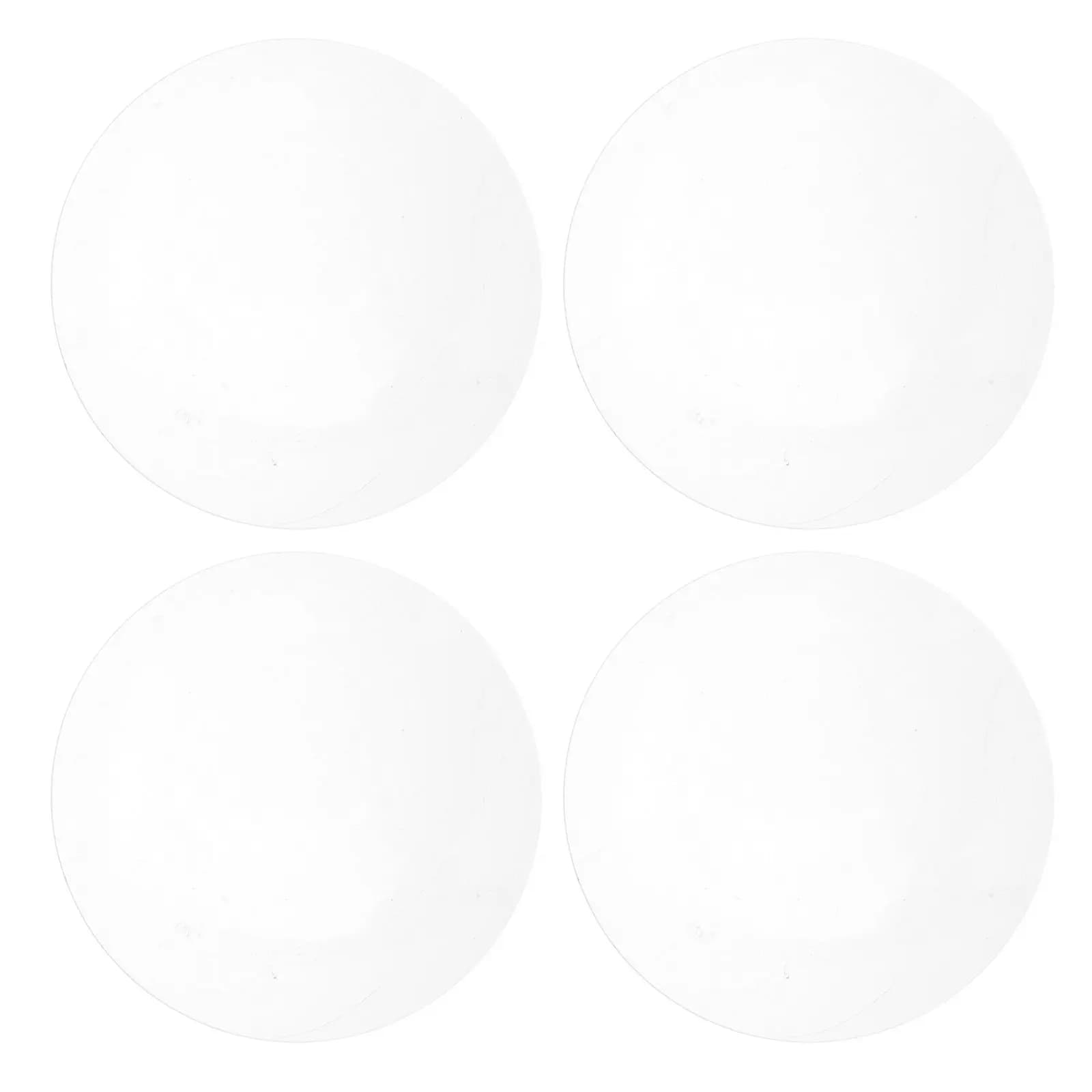 4Pcs Glass Pigment Grinding Palette Large Flat Bottom Panel Paint Grinding Tray for Oil Paint Watercolor Tempera DIY Artist