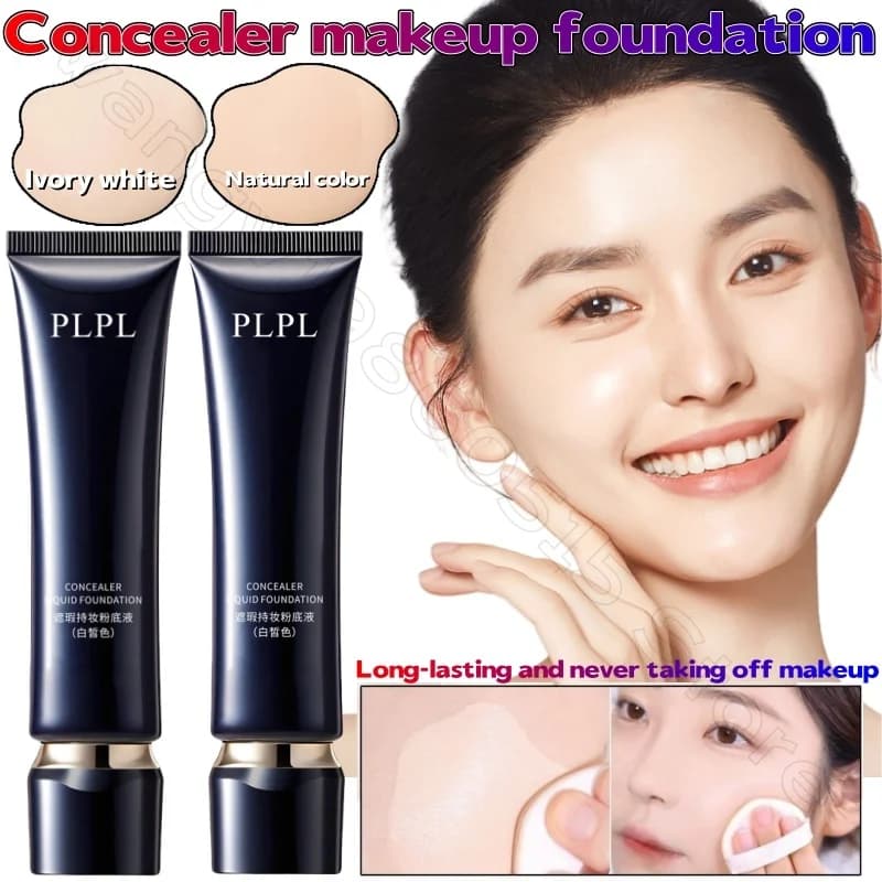 Background Makeup Corrector Moisturizing Insulation Lights the skin tone for a long time without make-up without leaving out dust