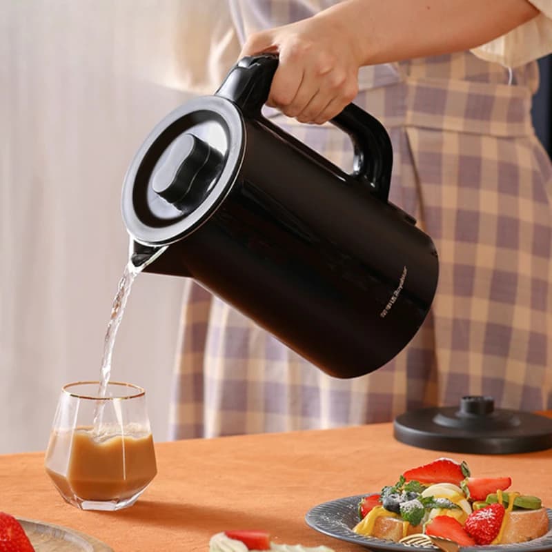 Bollitore Elettrico Domestico, Bollitore Intelligente Completamente Automatico, Bollitore Termostatico Multifunzione, 24 Ore 55°C ° Acqua Calda Isolata Termicamente