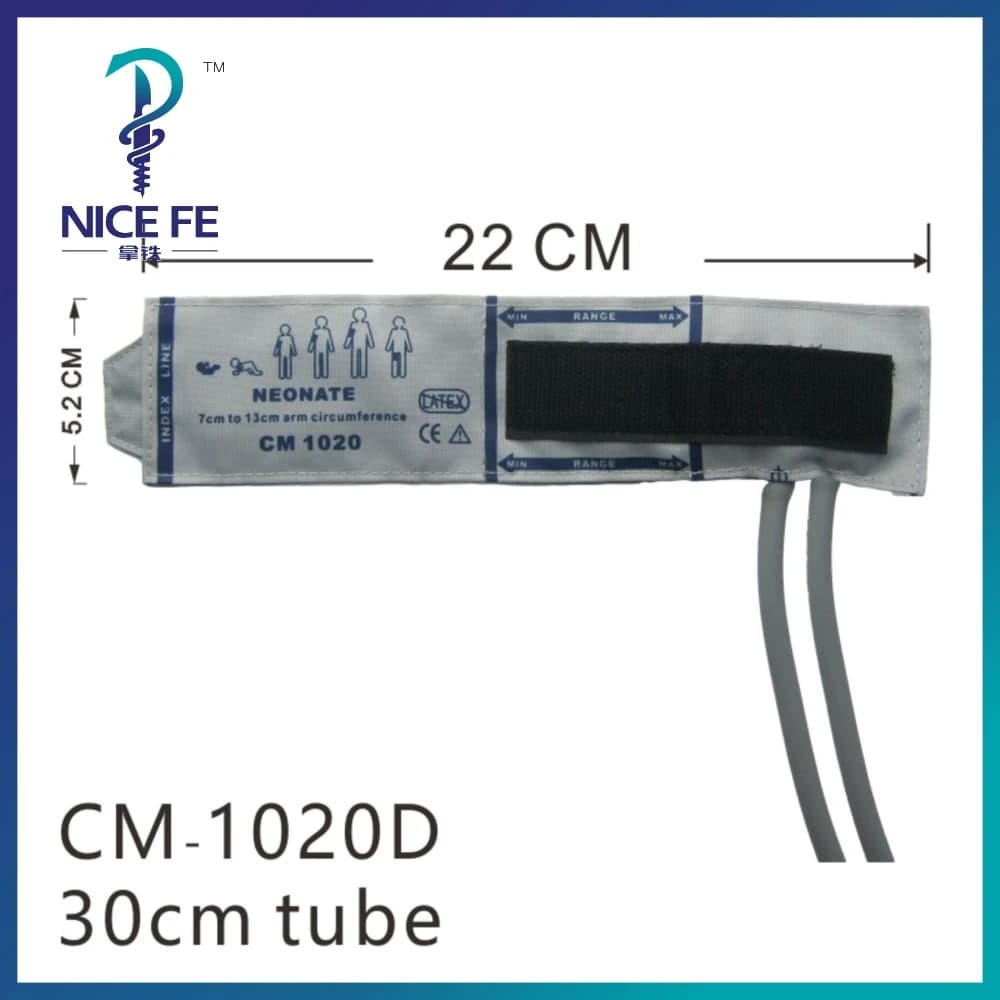Neonato 7-13 cm Tonometro Sfigmomanometro Braccio del bambino Polsino della pressione arteriosa per braccio Misuratore di pressione arteriosa Strumento di cura sana
