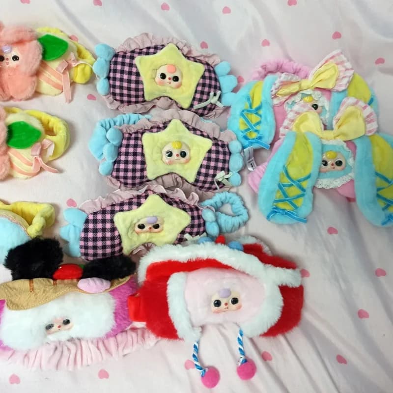 Disponibile - Maschera per Dormire Serie Baby Three To Sleep With You - Blind Box Bb3 - Bambola Giocattolo Misteriosa - Regalo di Compleanno per Ragazze