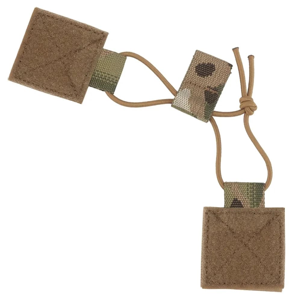 Cinghie elastiche tattiche Chiusura per caricatore per D3CRM Gancio e anello per pettorale Ritenzione radio Bungee Fibbia fissa Accessori per gilet