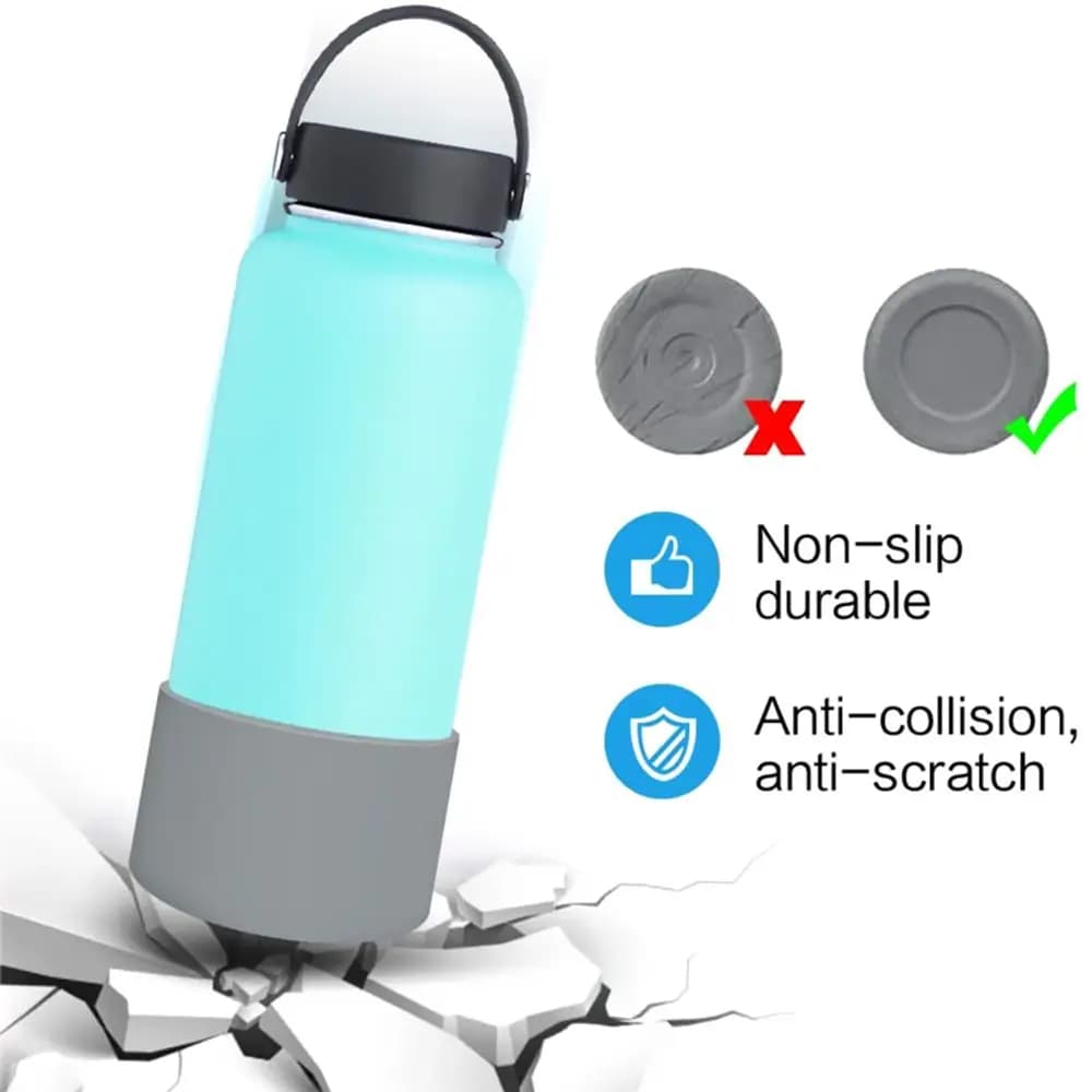 Accessori per bottiglie d'acqua Bottiglia protettiva Copri tazza sportiva Copri bottiglia d'acqua Manica inferiore Stivale per bottiglia antiscivolo