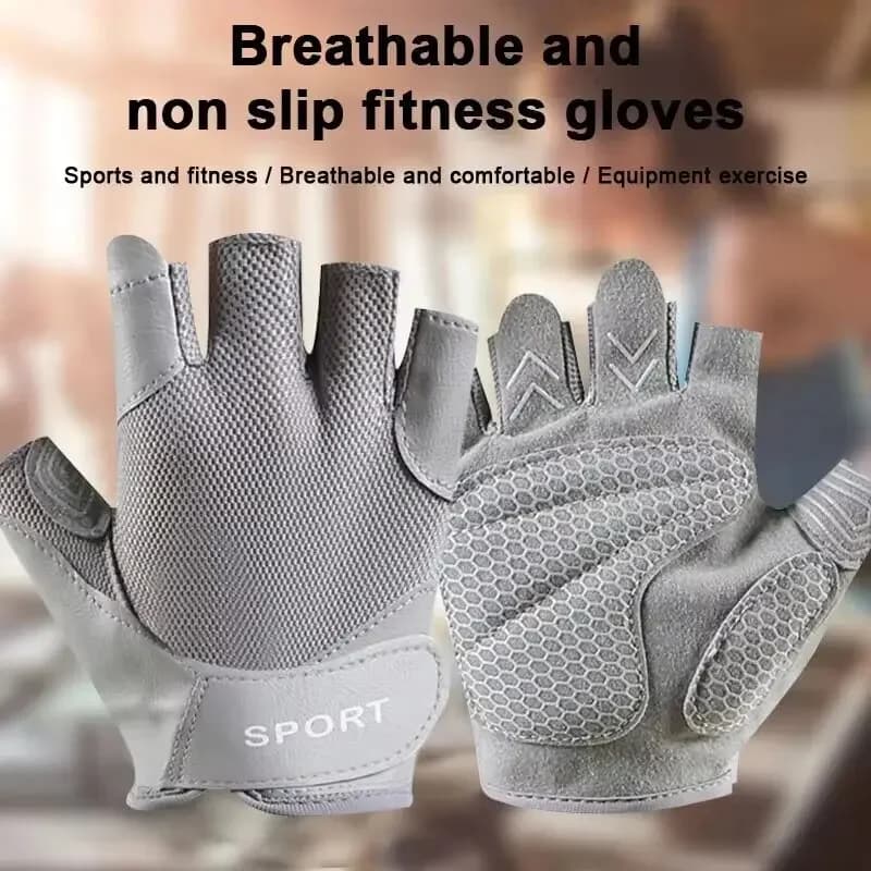 Unisex Lightweight Workout Gloves for Weightlifting Cycling Exercise Training Fitness Rowing - Excellent Grip Gym Gloves