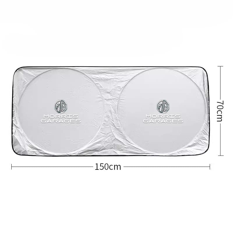 Universal Custom Windshield UV Protection Sun Shade Visor Shield Auto Interior Parts For MG All Models MG4 EV Cyberster MG ZS HS