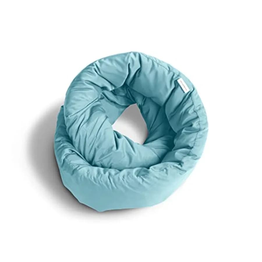 Cuscino Infinity - Cuscino da Viaggio per il Collo - Sciarpa Versatile Morbida con Supporto a 360° - Lavabile in Lavatrice - Per Casa, Viaggi, Voli, Viaggi su Strada, Aereo