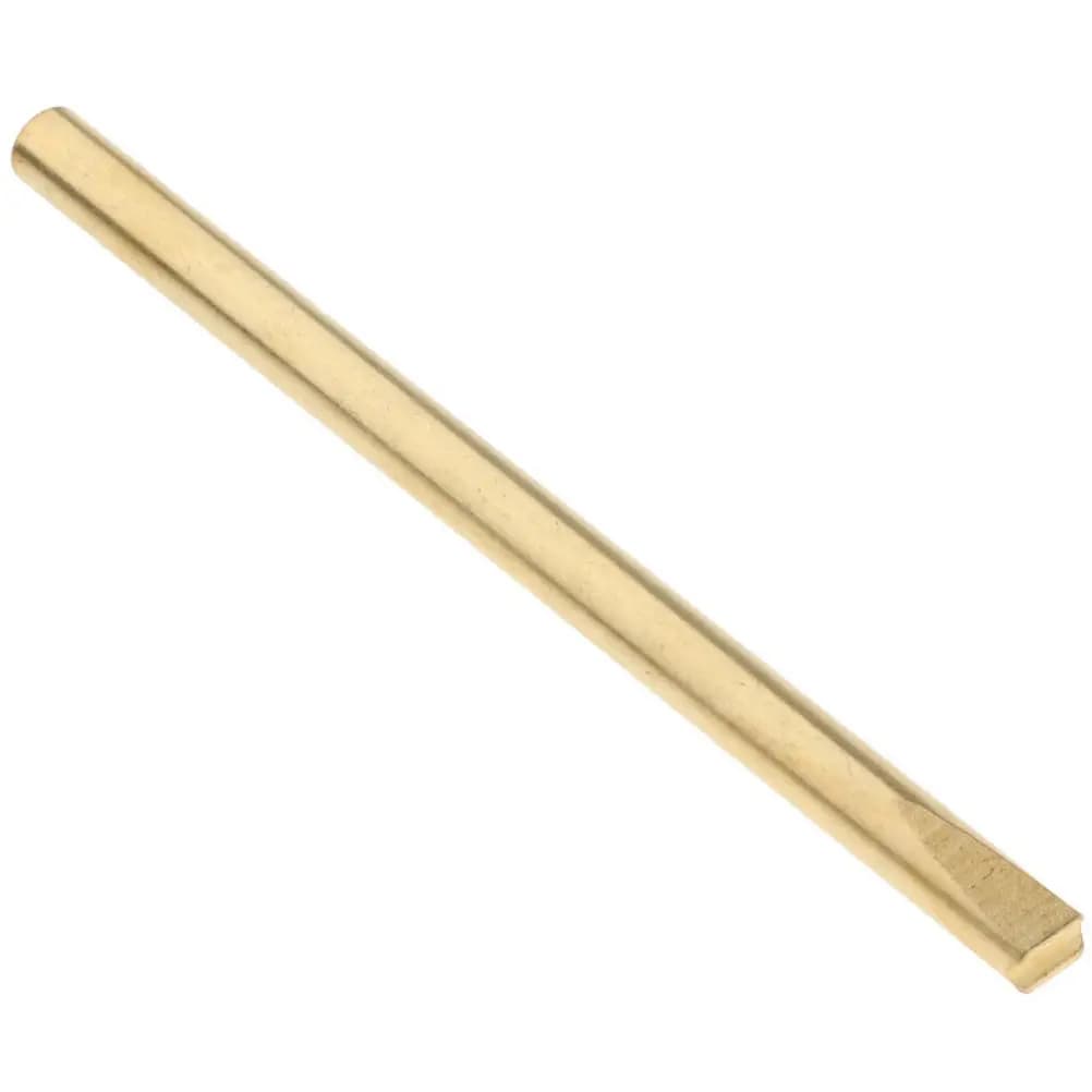 Punzone per tasti in metallo per chitarra, strumento professionale per l'installazione di tasti per basso elettrico e ukulele, design semplice per la manutenzione della chitarra