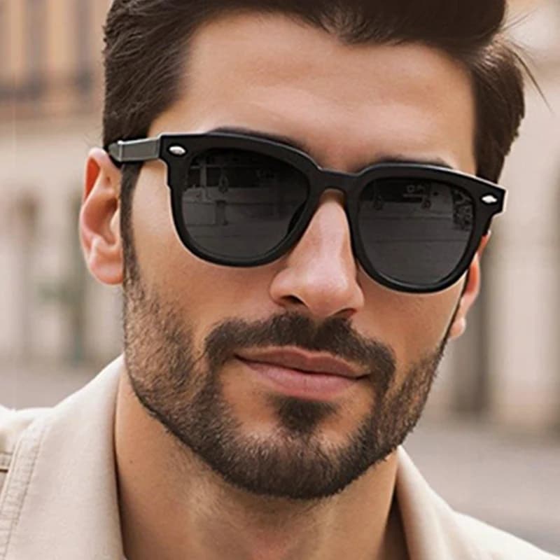 Occhiali miopia magnetici clip-on Occhiali da sole da guida polarizzati moda uomo Occhiali da vista miopi anti luce blu