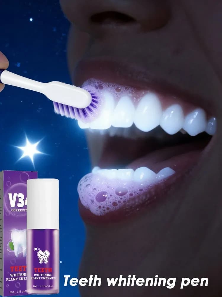 White toothpaste for teeth cleaning, removes stains, fresh breath, Korean tooth cleaning products