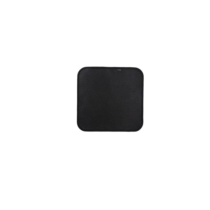 /Silicone /Fireproof /Mat Heat Resistant Up To 800C Black Fire Blanket For Camping Barbecue Grill Cooking Protective Gear