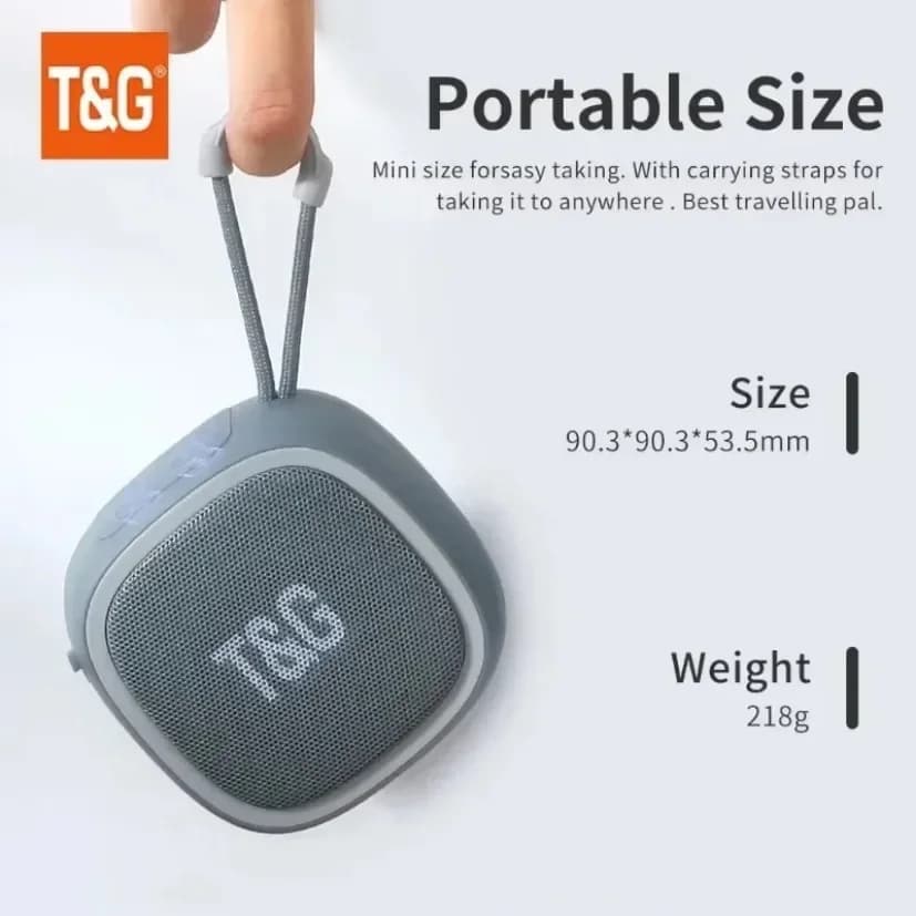 Outdoor bicycle riding TG659 T&G Portable Bluetooth Speaker Wireless Mini Bass Radio FM Soundbar Boombox Waterproof Speaker