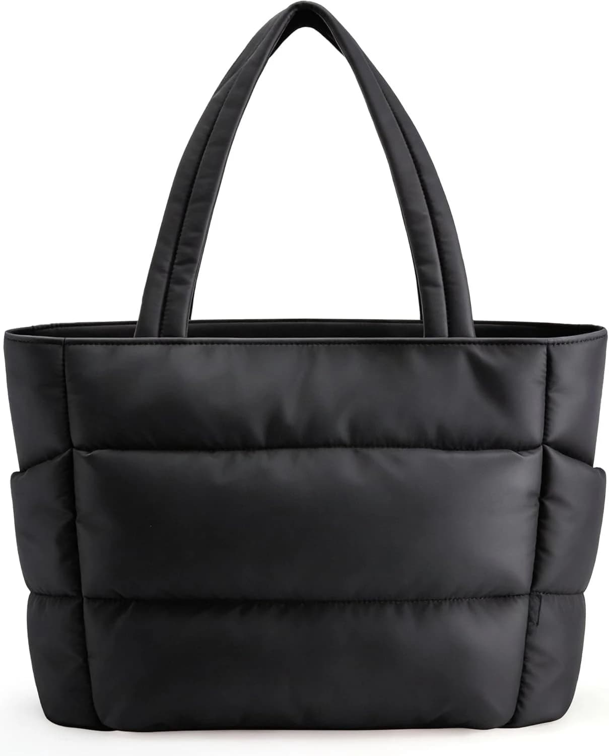 Borsa tote trapuntata per donna, infermiere - Borsa leggera multitasche per il lavoro - Borsa trapuntata per viaggi e palestra
