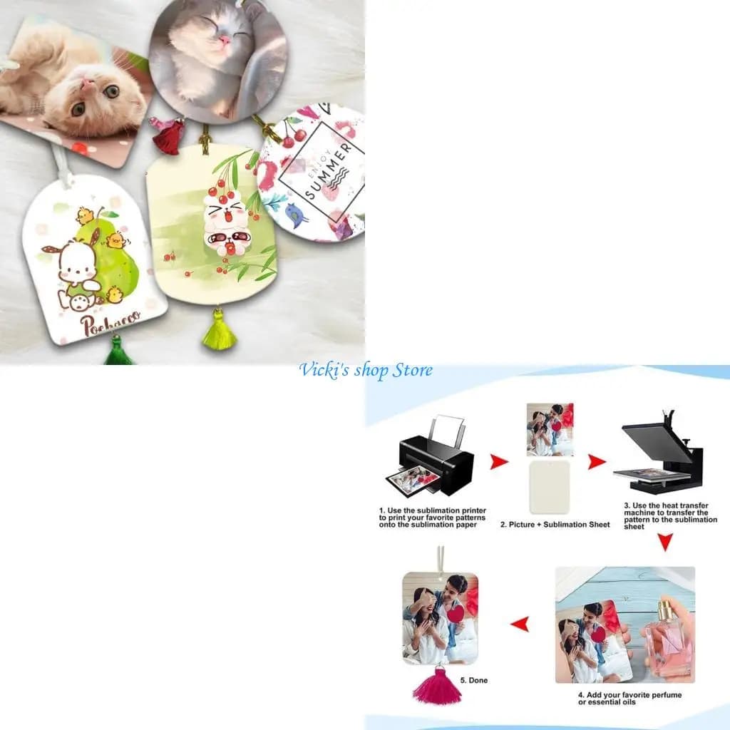 Felt sublimation sheets for car and home, deodorant sheets for rooms, handmade